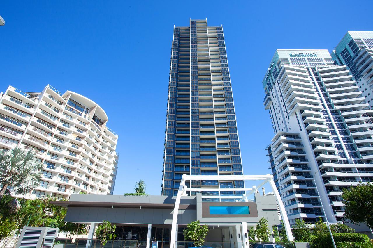 High Floor Ocean View Suites Broadbeach Gold Coast Eksteriør billede