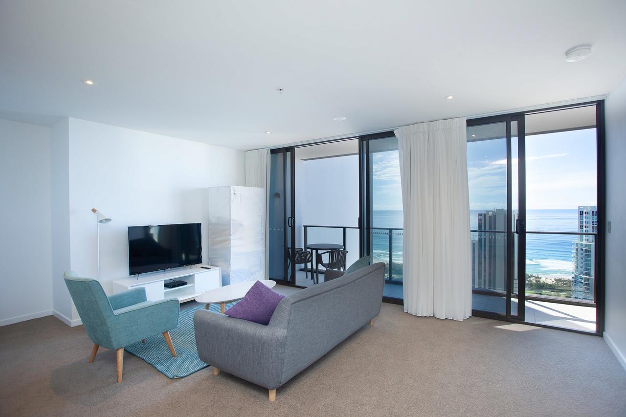 High Floor Ocean View Suites Broadbeach Gold Coast Eksteriør billede